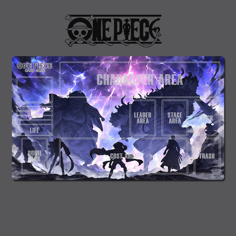 Monkey D. Luffy O-P Table Playmat OPCG TCG CCG Gaming Pad Trading Card Game Mat