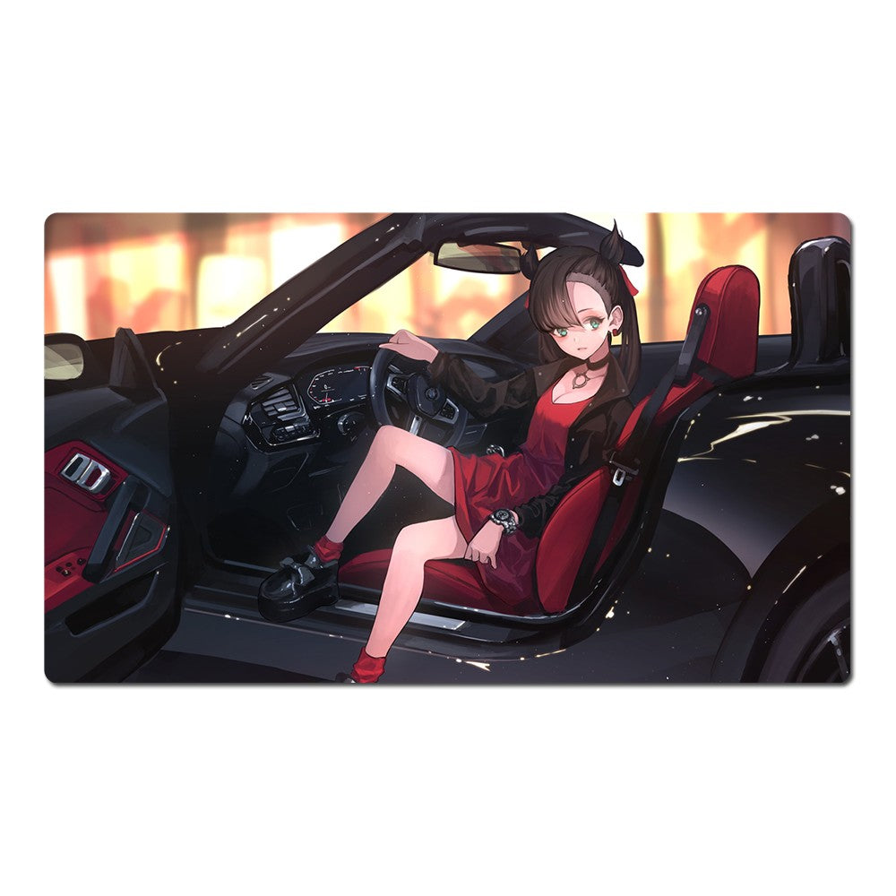 Marnie Board Game Pokemon Playmat PTCG TCG CCG Play Pad Trading Card Games Mat