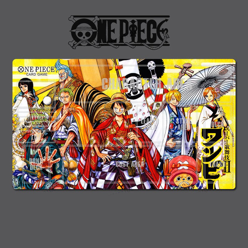 O-P Table Playmat OPCG TCG CCG Gaming Play Pad Trading Card Game Mat Mousepad