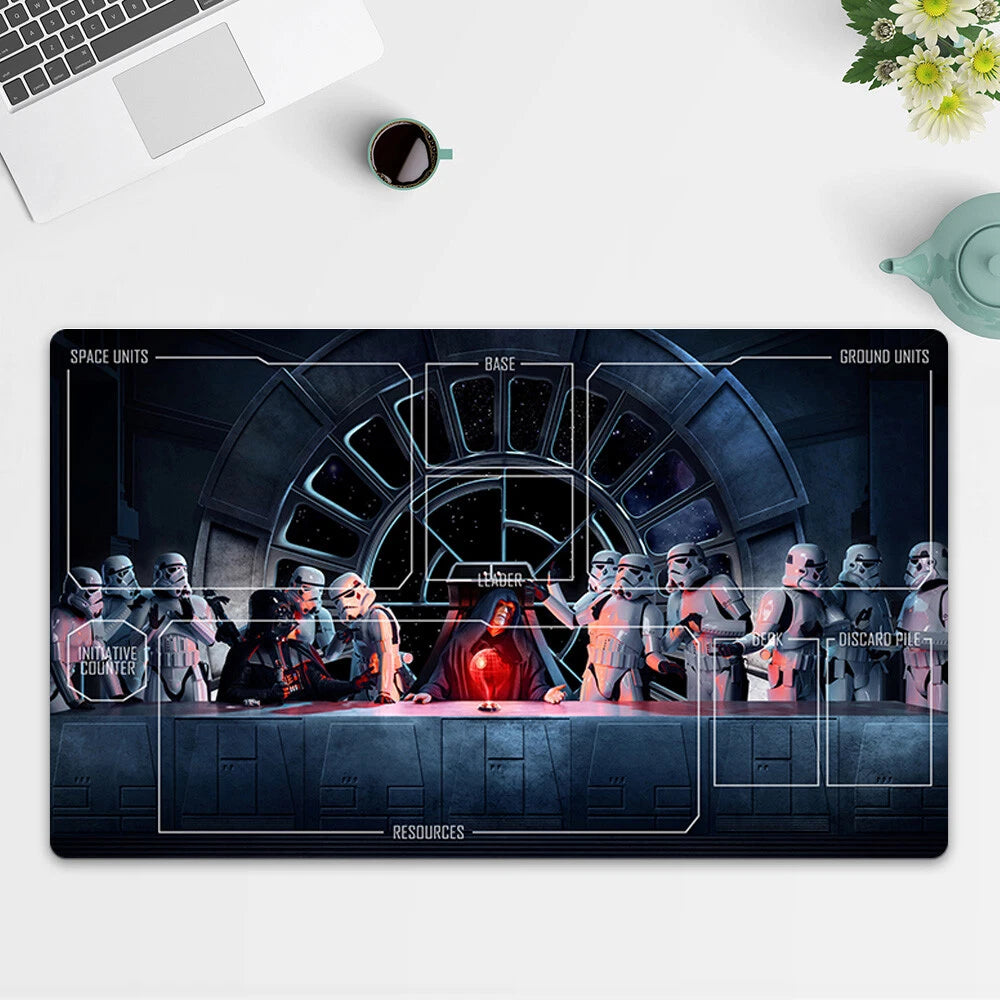 Playmat Humor Emperor TCG Starwars : Unlimited Trading Card Game Mat Free Bag