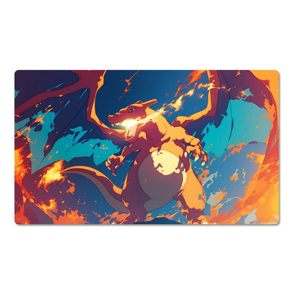 Charizard Board Game Pokemon Table Playmat TCG CCG Games Card Pad Mousepad