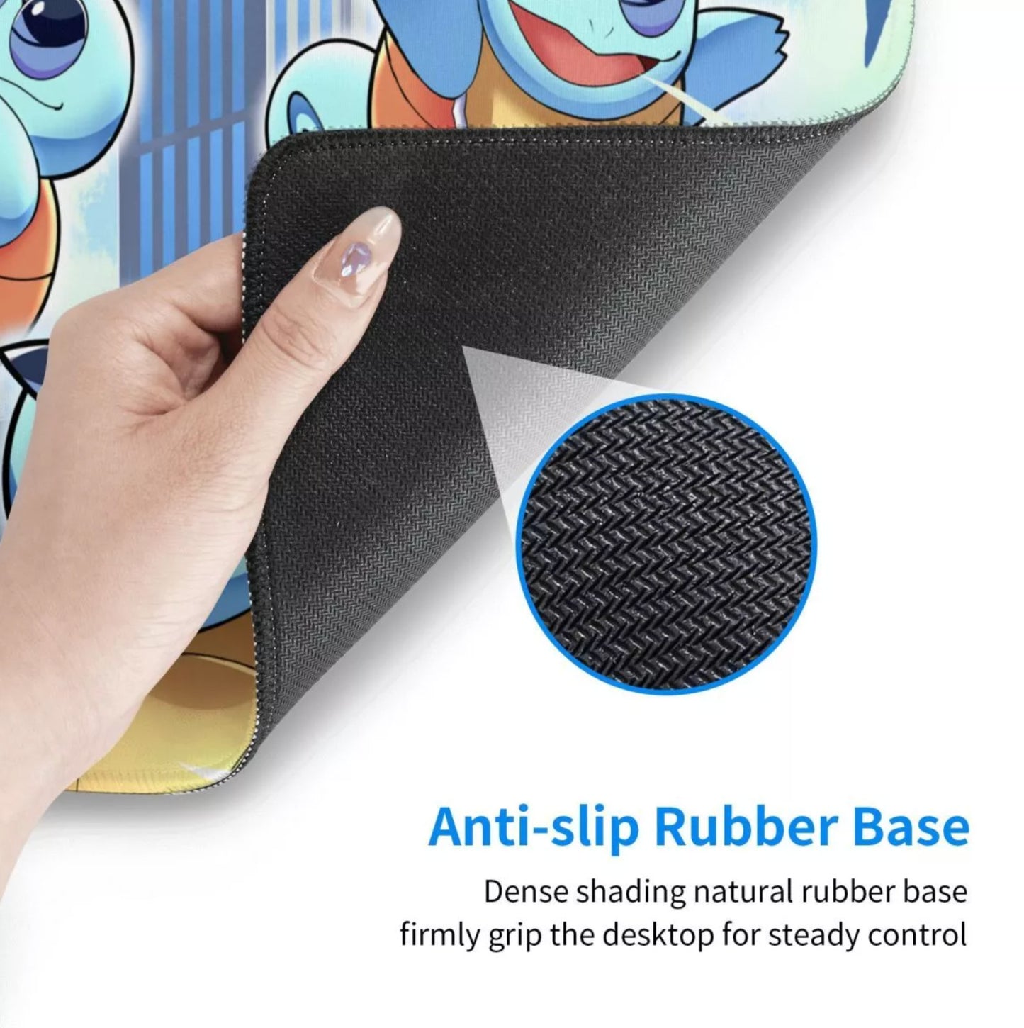 Squirtle - Board Card Game Pokemon Playmat Game Mousepad Play Mat of TCG 225772