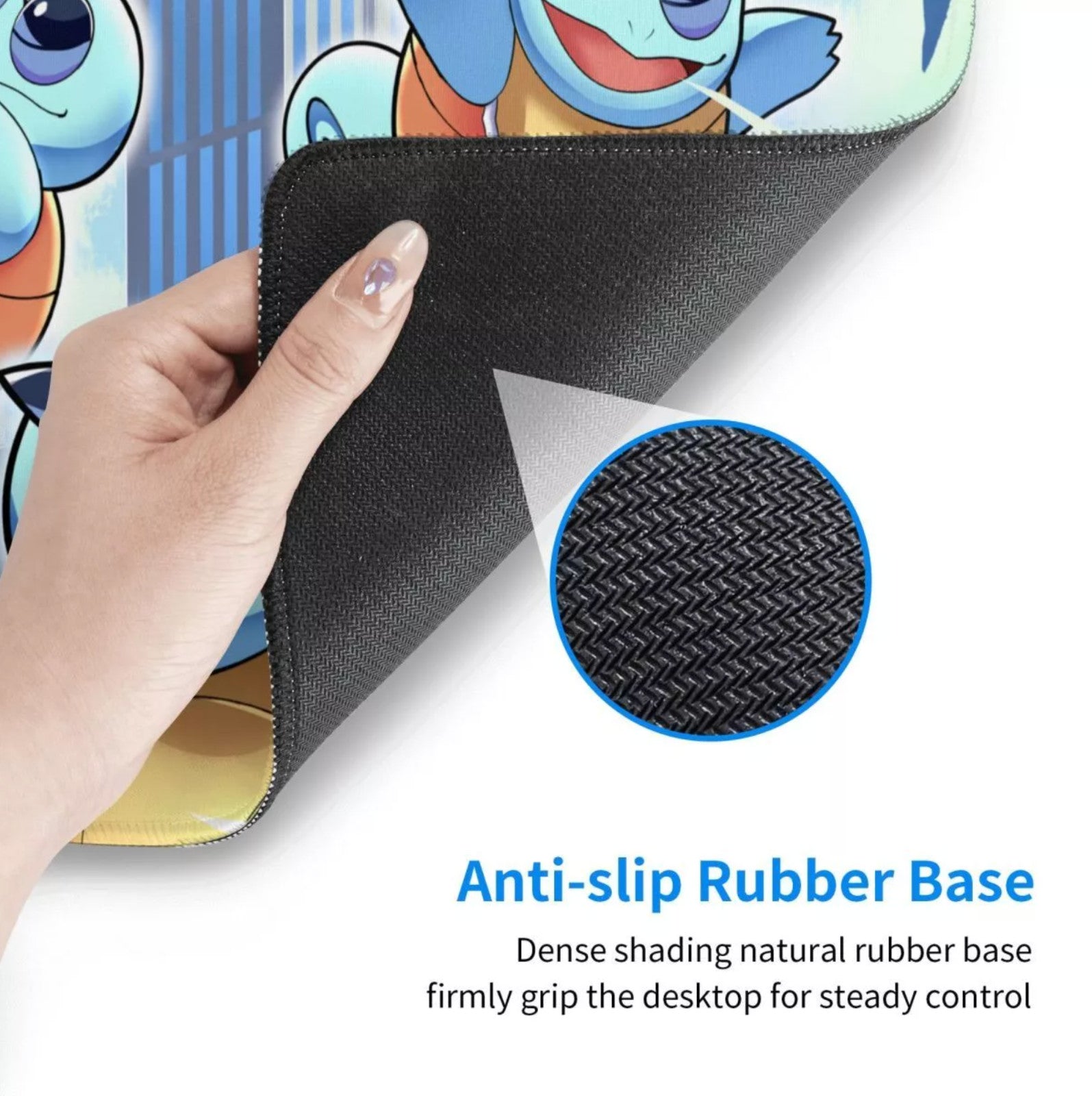 Squirtle - Board Card Game Pokemon Playmat Game Mousepad Play Mat of TCG 225772