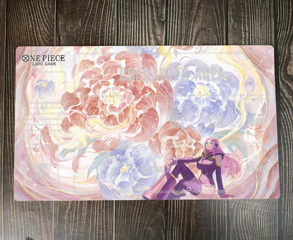 One Piece Jewelry Bonney Table Playmat CCG OPCG Mat Trading Card Game Mousepad Deskmat