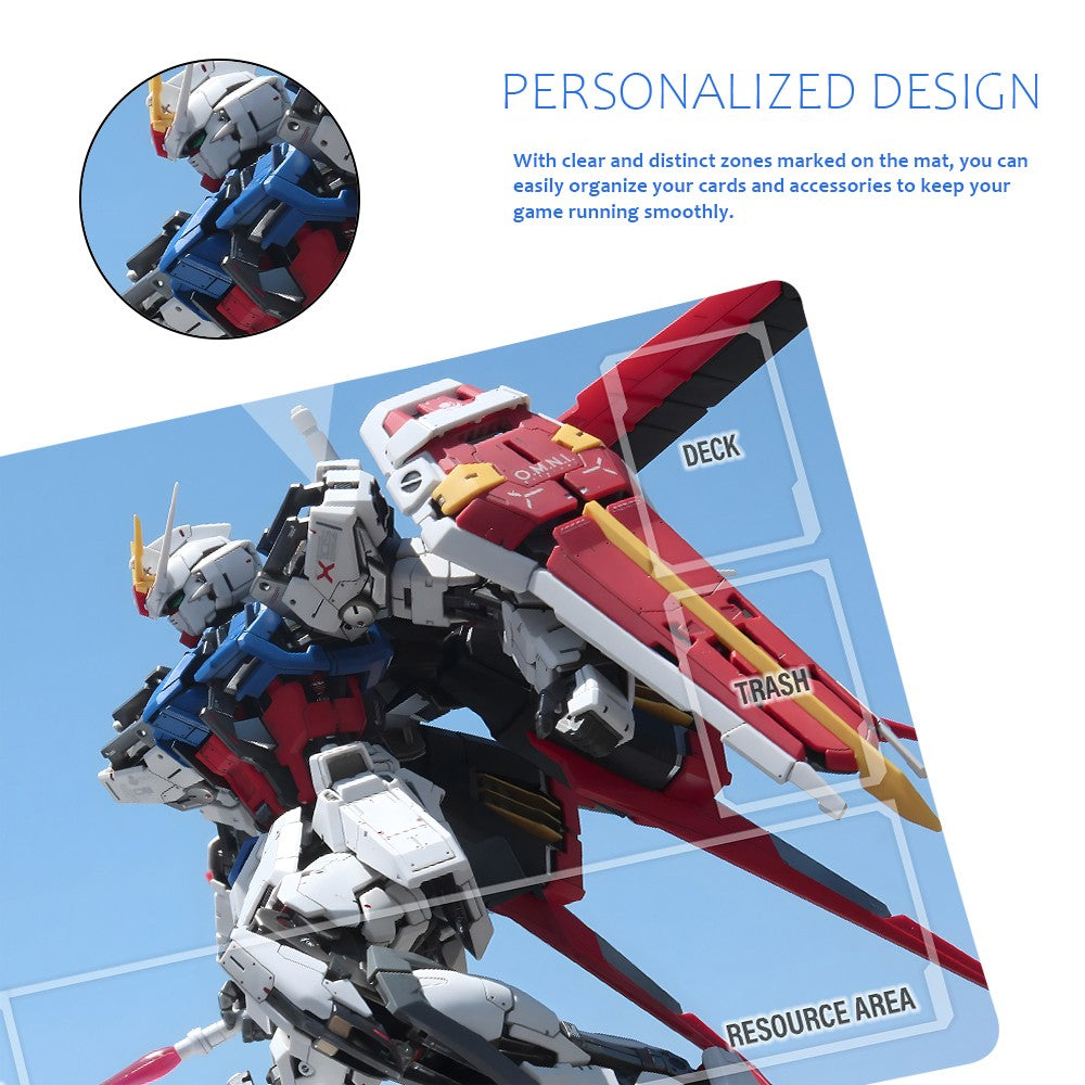 Gundam Playmat Suitable for GCG ,includes Storage Bag, 24 x 14 inches (GD5101419)