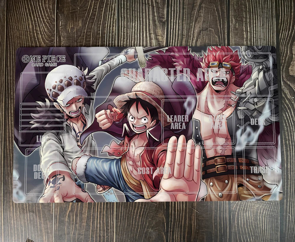 OPCG TCG CCG Mat Luffy Duel Playmat Trading Card Game DeskMat Mouse Pad One Piece