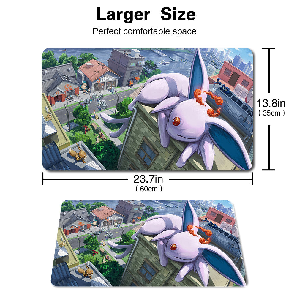 904249 - Board Game Pokemon Espeon Playmat Games Mousepad Play Mat of TCG