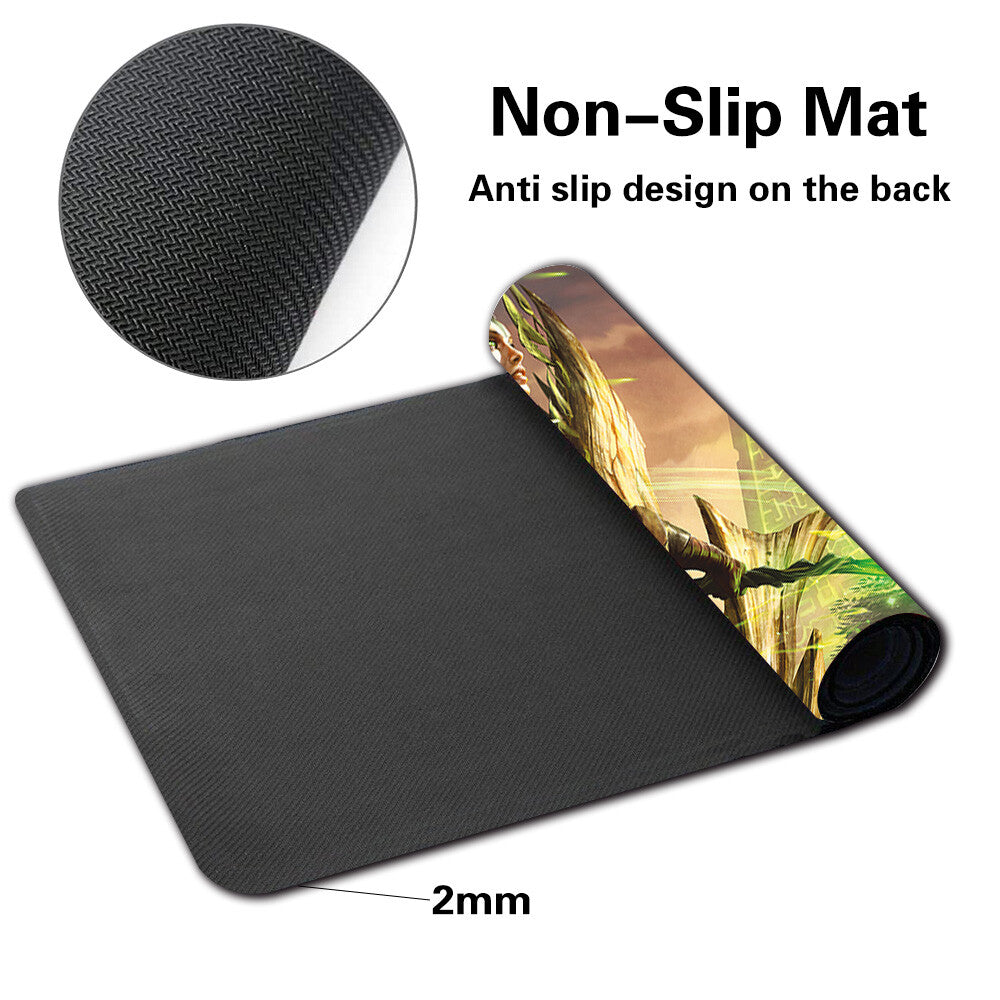 Nissa Voice of Zendikar - Board Game MTG Playmat Games Mousepad Play Mat of TCG