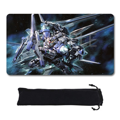 Gundam Playmat Suitable for GCG , includes Storage Bag, 24 x 14 inches (589076)