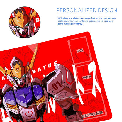 Gundam Playmat Suitable for GCG , includes Storage Bag, 24 x 14 inches (GD510147)