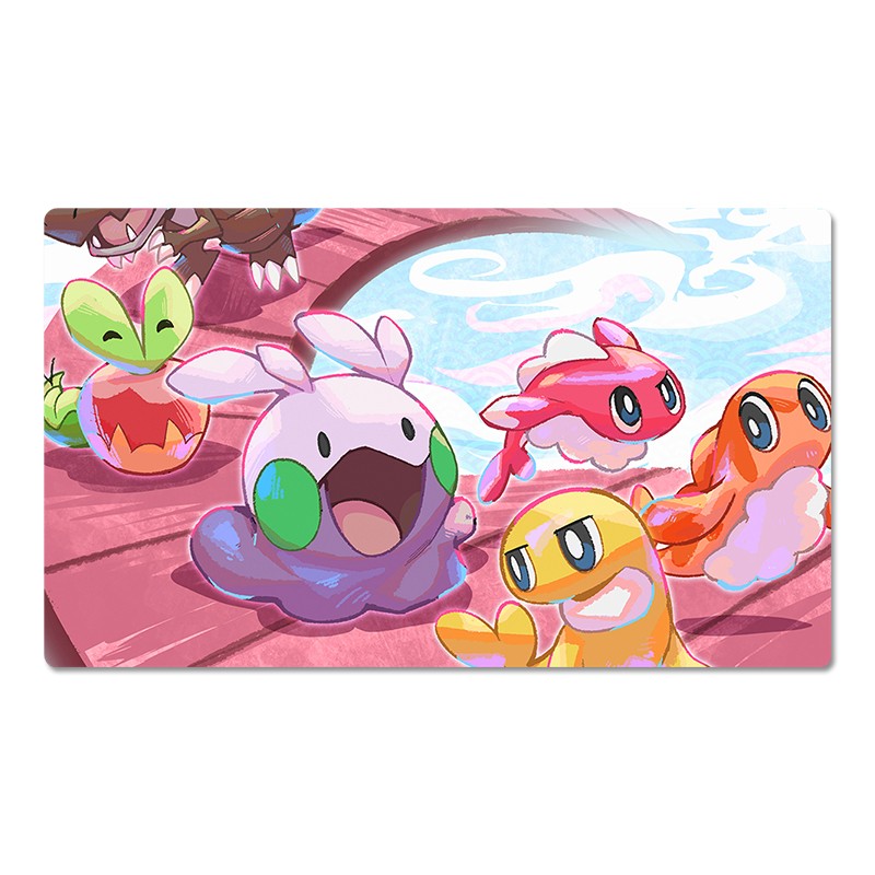 Goomy Board Game Pokemon Table Playmat TCG CCG Play Pad Trading Card Game Mat