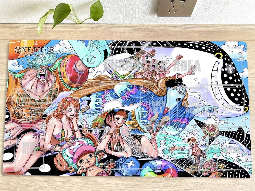 One Piece Playing Mat Trading Card Game OPCG TCG CCG Mat Duel Playmat Deskmat Mousepad O-P