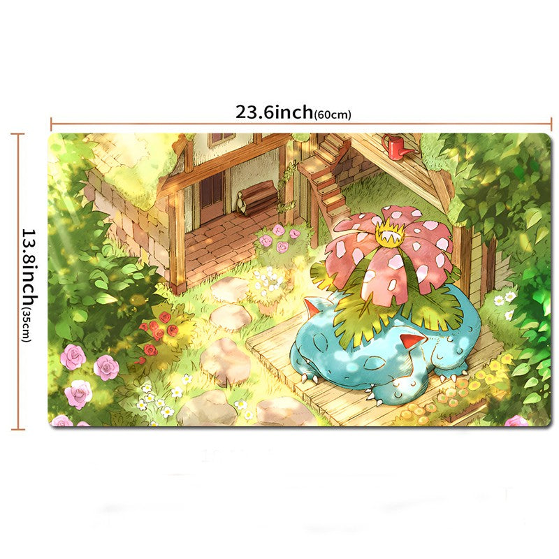 Venasaur Board Game Pokemon Table Playmat Card Play Mat TCG CCG Pad Mousepad