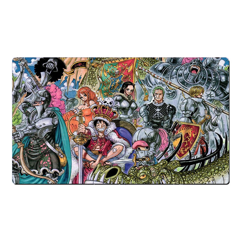 Collage of animated characters with a fantasy theme on a white background