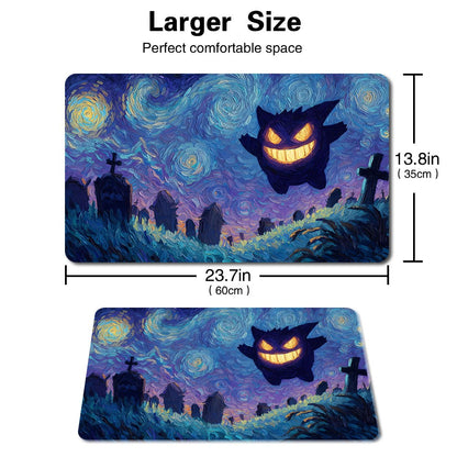 238207 - Board Game Pokemon Gengar Playmat Games Mousepad Play Mat of TCG