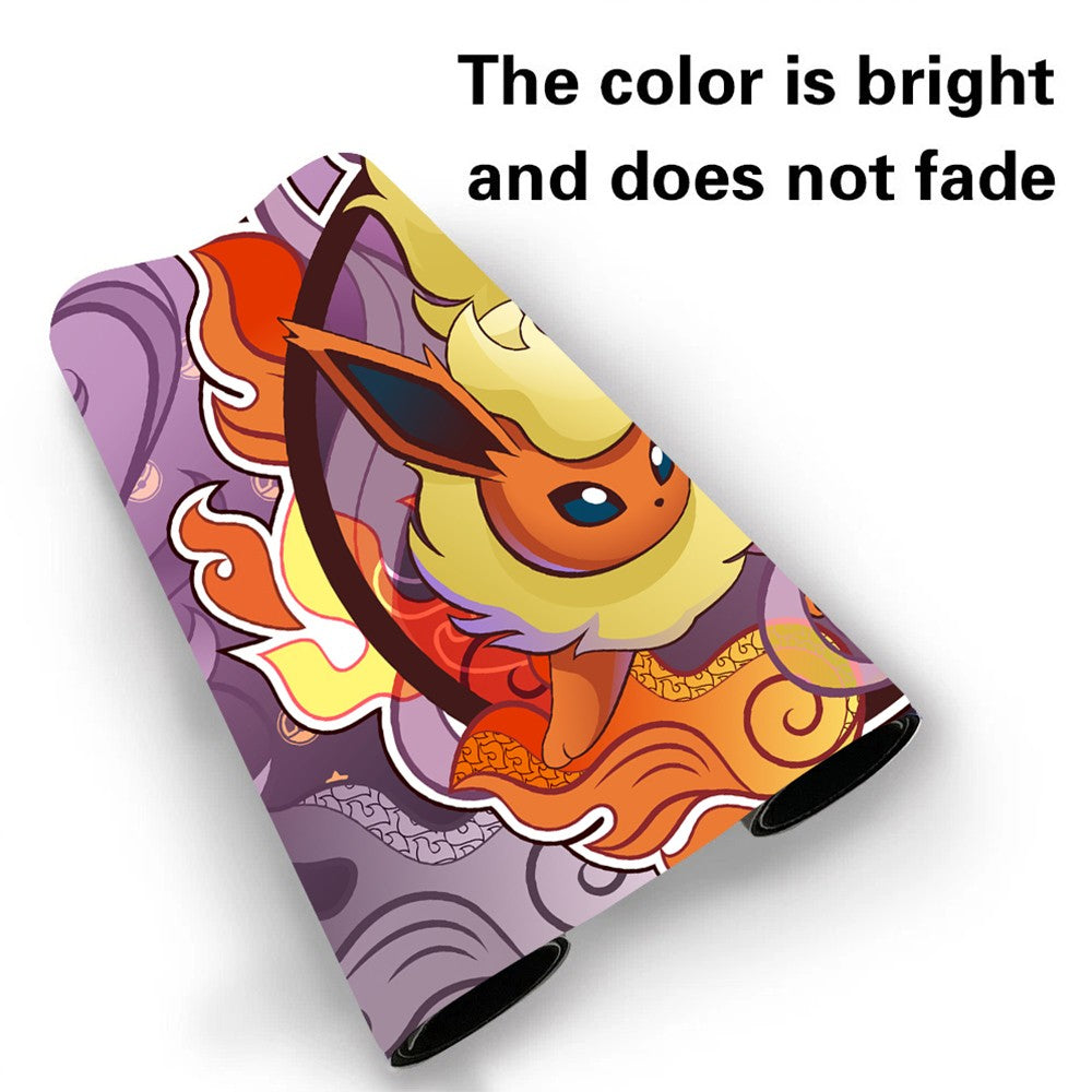 Flareon Board Game Pokemon Table Playmat TCG CCG Mat Gaming Pad Mousepad