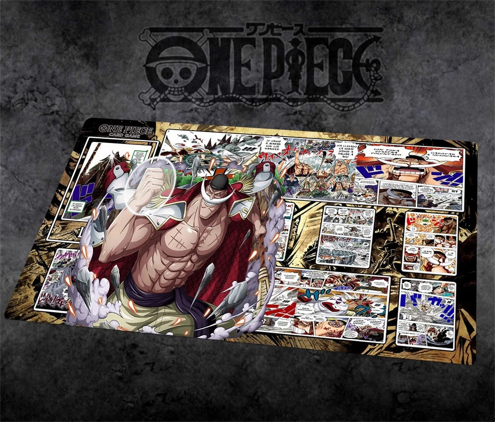 One Piece Shirohige O-P Table Playmat OPCG TCG CCG Pad Trading Card Game Mat Mousepad