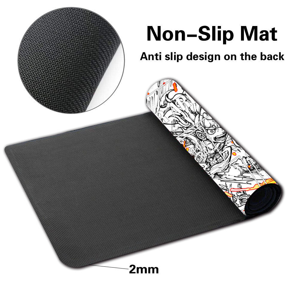 1265200 - Board Game One Piece Playmat with Zone Games Mousepad Play Mat of TCG