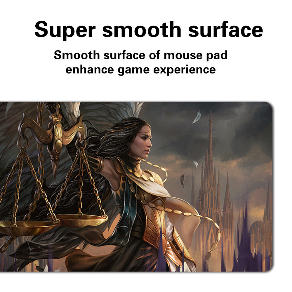 Seraph Of The Scales - Board Game MTG Playmat Games Mousepad Play Mat of TCG