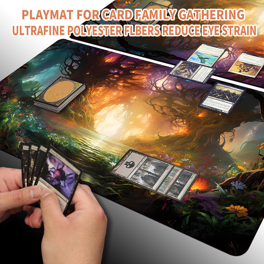 DKT (60) - Magic The Gathering MTG Playmat TCG CCG MTG Playmat Stitched Edge