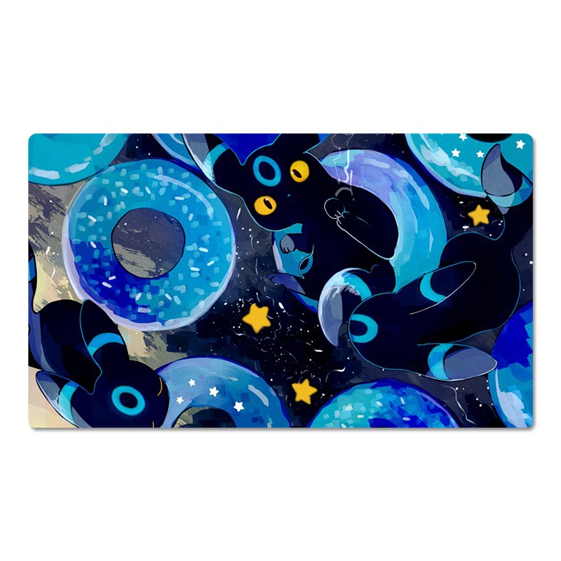 Umbreon Eevee Pokemon Table Playmat PTCG TCG CCG Play Pad Trading Card Games Mat