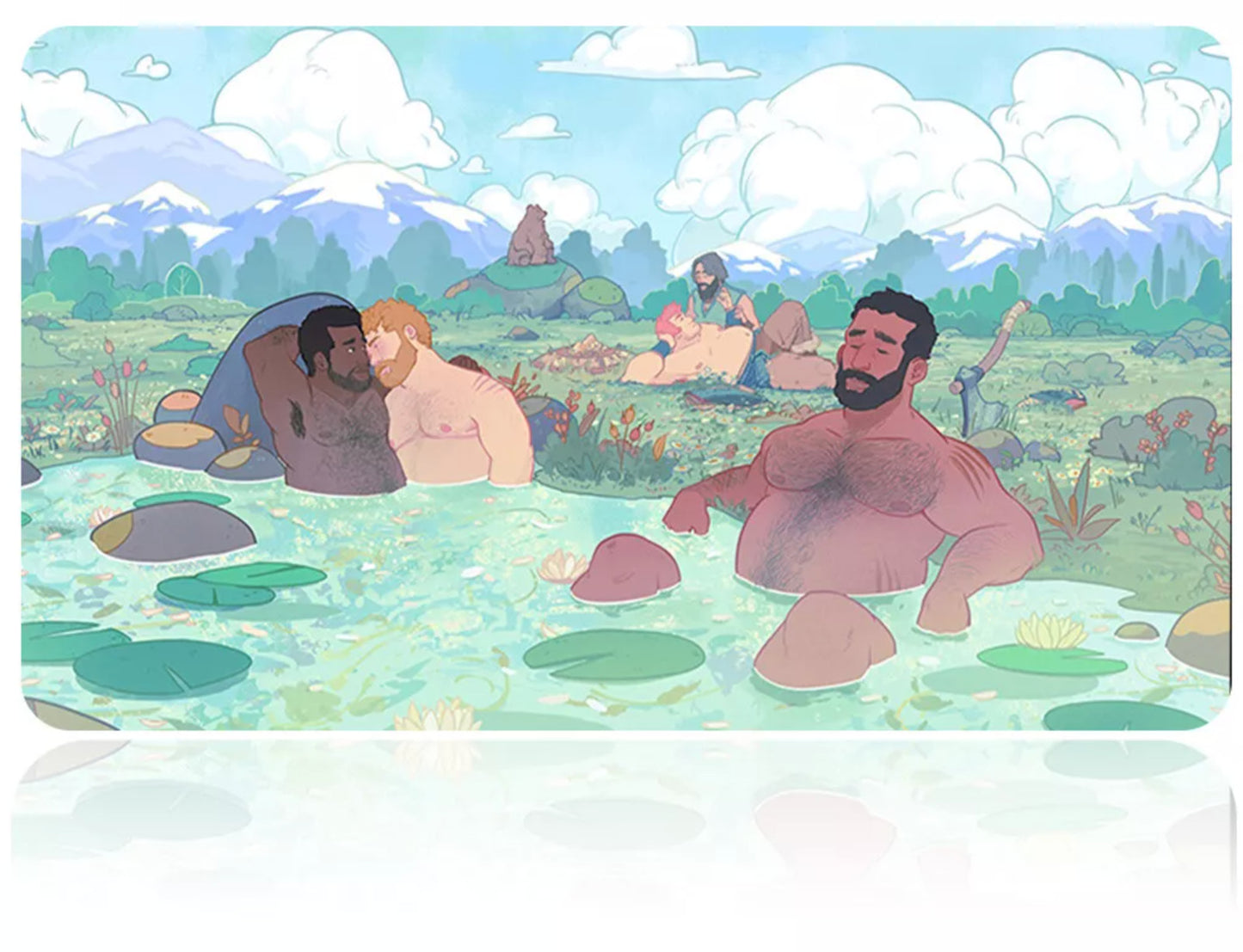 Bearscape - Magic The Gathering MTG Playmat TCG CCG MTG Playmat