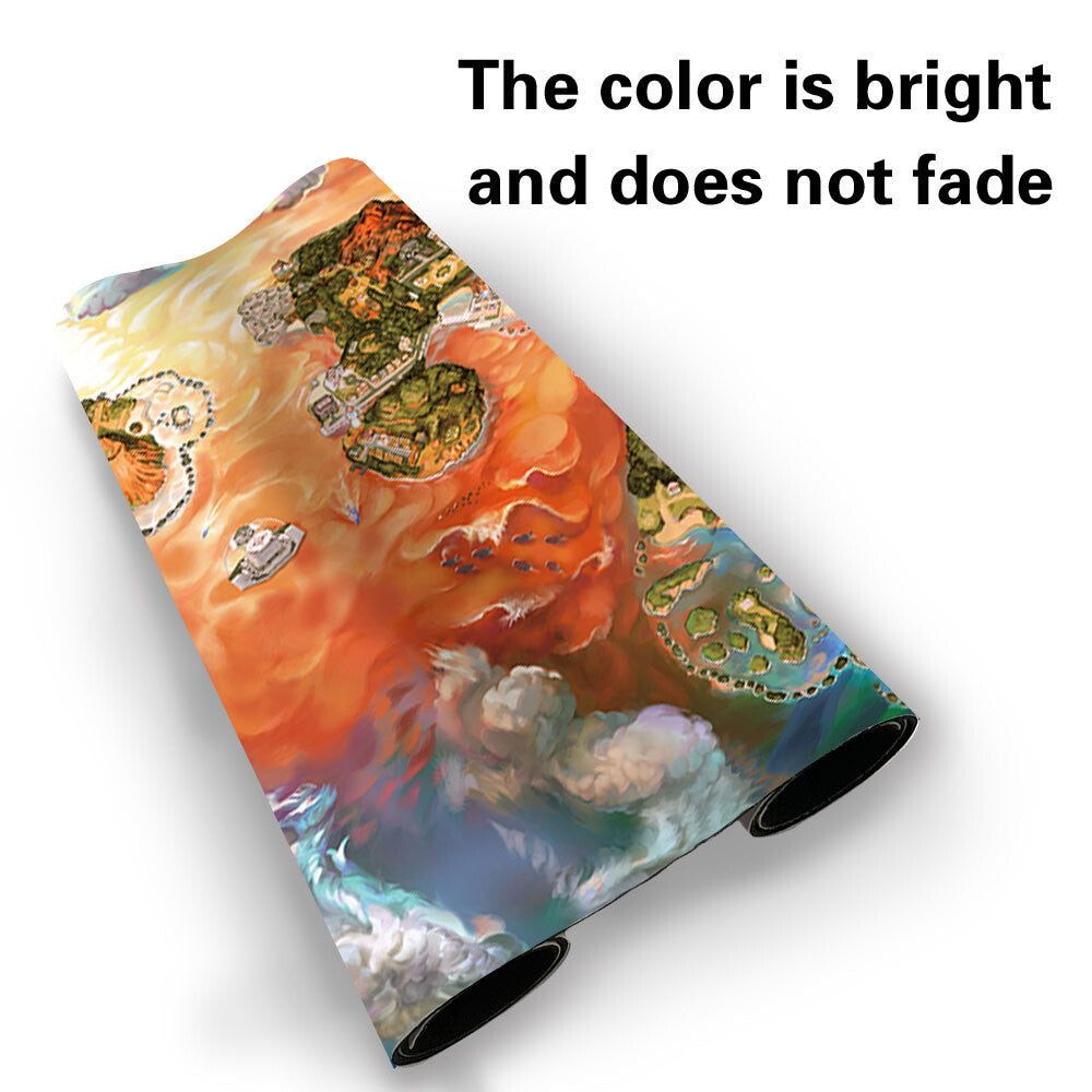 865082 - Board Game Pokemon Map Playmat Games Mousepad Play Mat of TCG