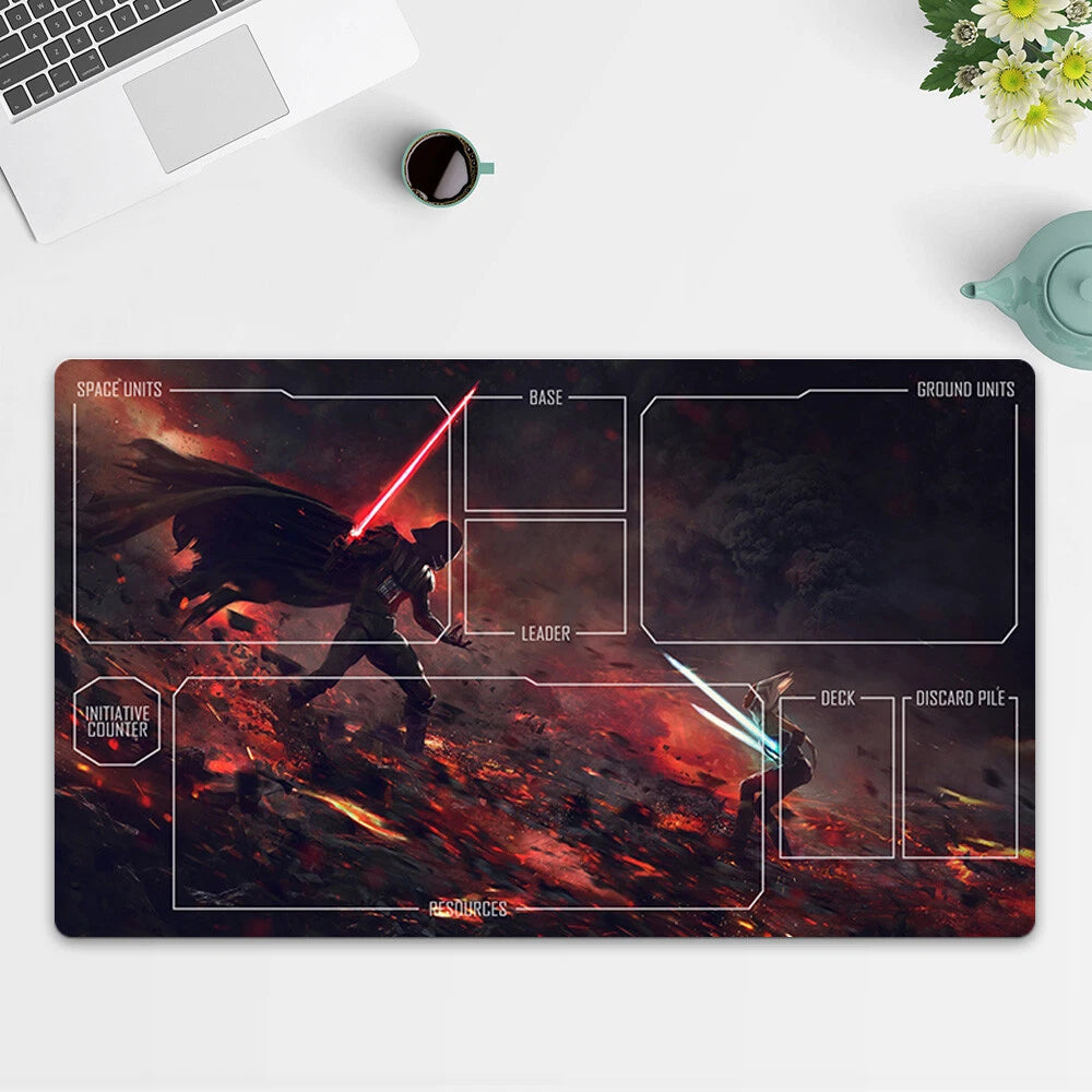 Playmat Darth Vader TCG Starwars : Unlimited Trading Card Game Play Mat Free Bag