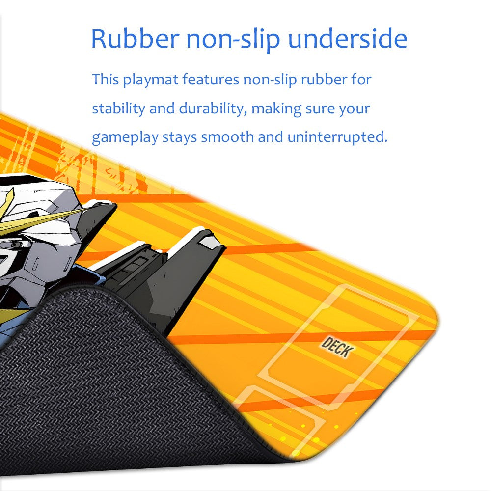 Gundam Playmat Suitable for GCG , includes Storage Bag, 24 x 14 inches (570700)