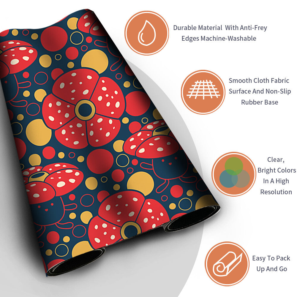 New Pokemon Vileplume Playmat Stitched Edge with | Pokemon TCG Playmat Stitched Edge | 1295229