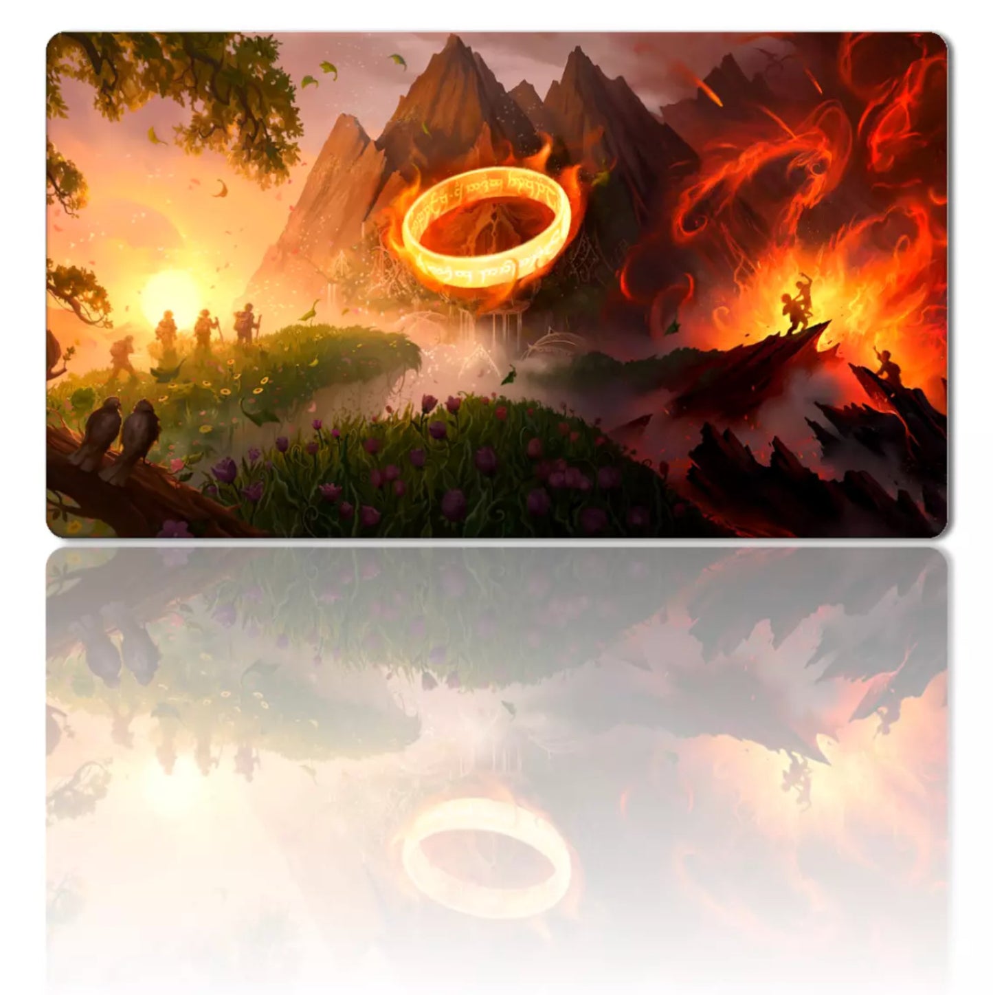 Lord Rings MTG Playmat Trading Card Game Mat TCG CCG Table Mouse Pad