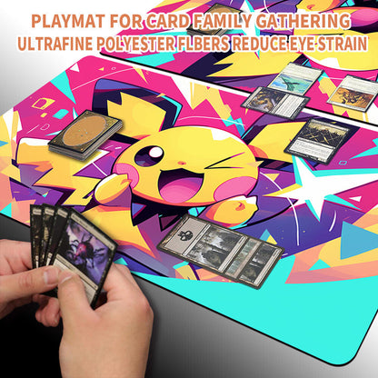 New Pokemon Pichu Playmat Stitched Edge | Pokemon TCG Playmat Stitched Edge | 1356879