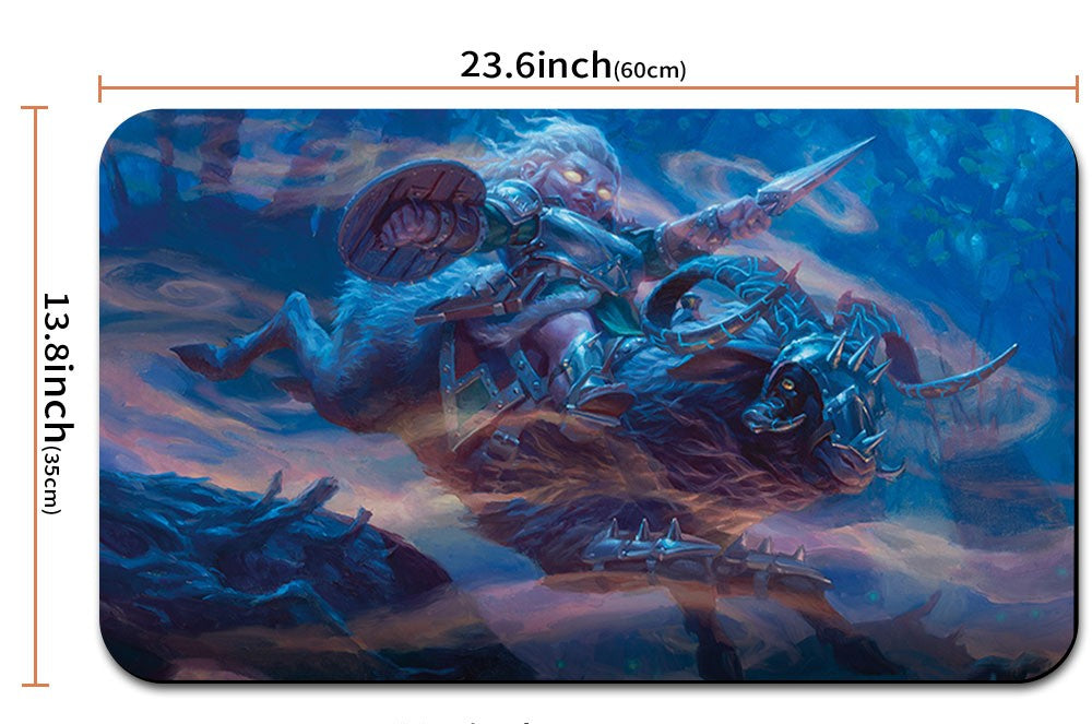BRISTLEBANE OUTRIDER - MTG Playmat | TCG CCG Card Game Mat | Non-Slip Base