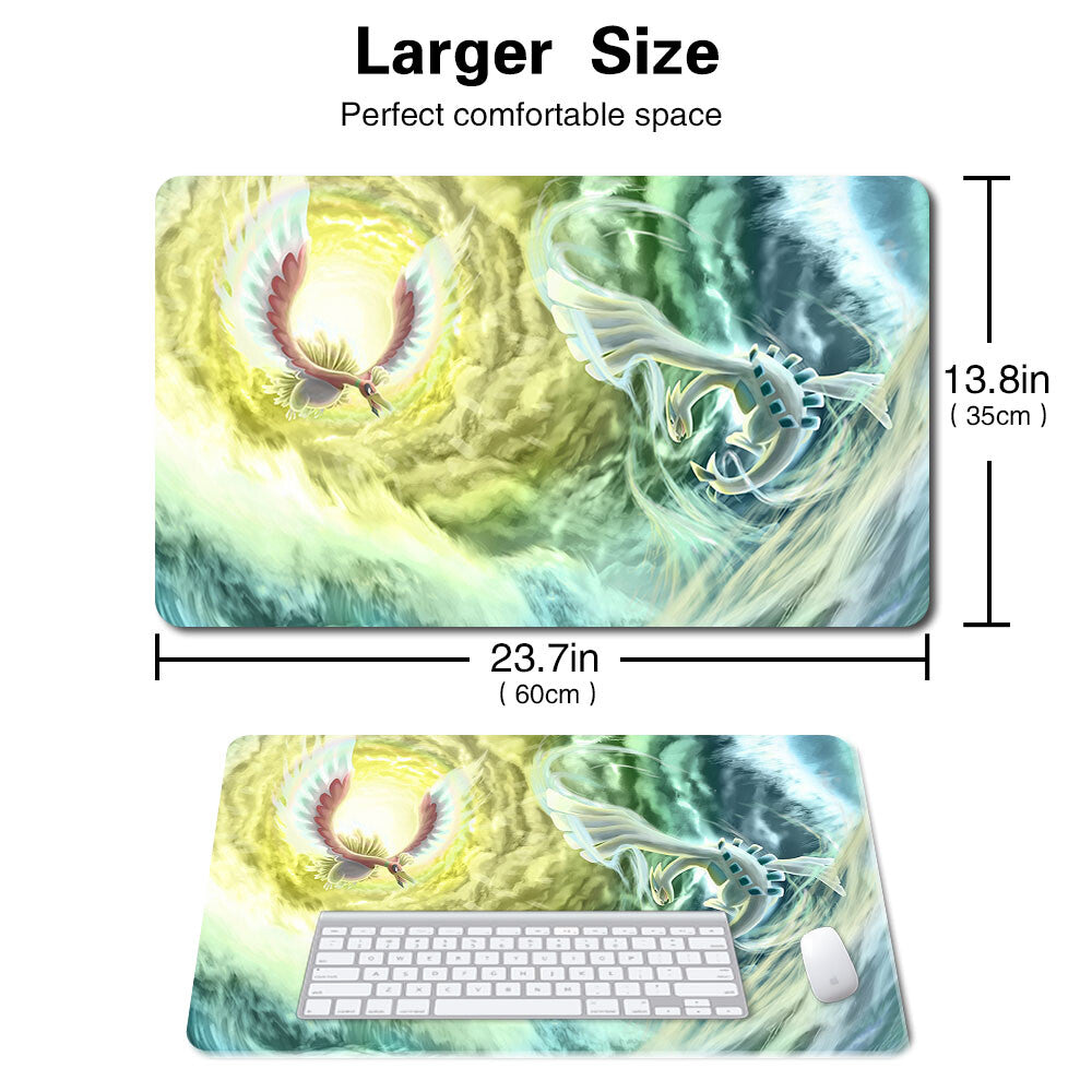 Pokemon452094 - Board Game Pokemon Ho-Oh Playmat Games Mousepad Play Mat of TCG