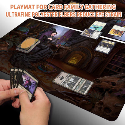 Professor Onyx - Magic The Gathering MTG Playmat TCG CCG MTG Playmat Stitched Edge