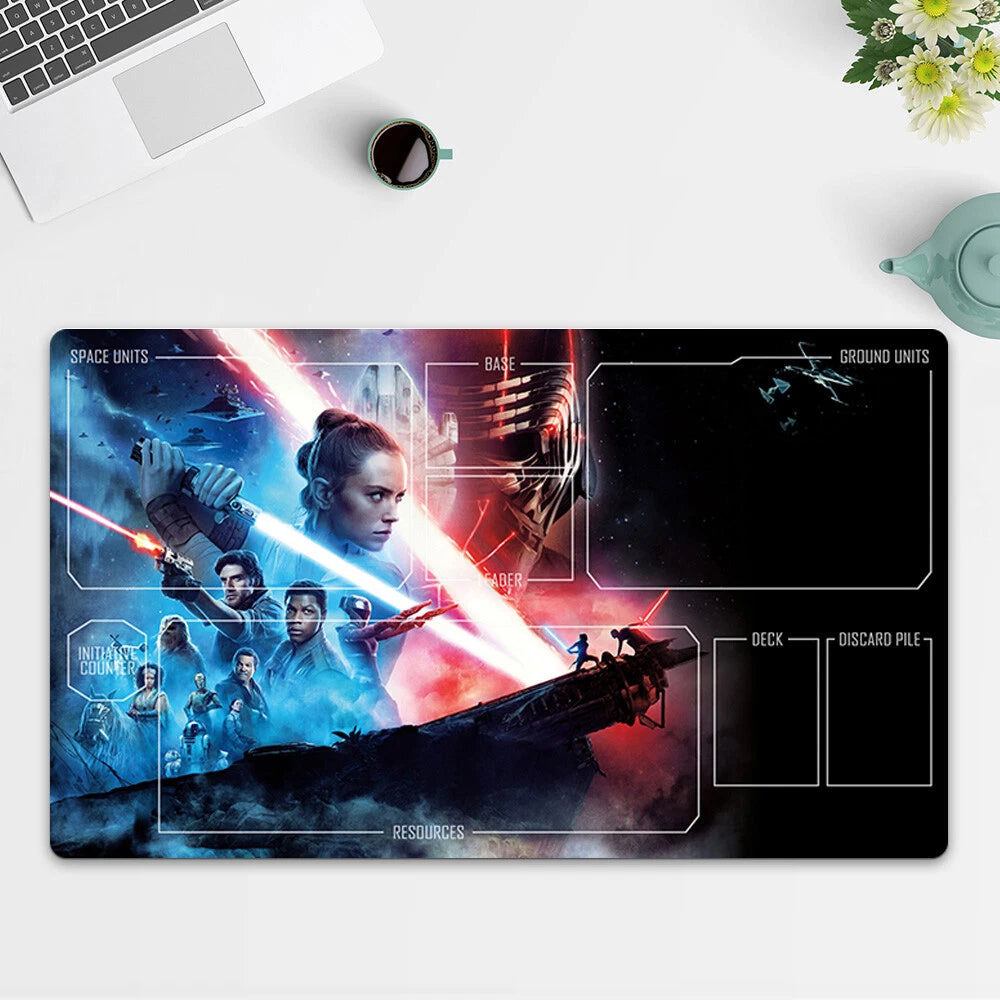 Playmat Skywalker TCG Starwars : Unlimited Trading Card Game Play Mat Free Bag