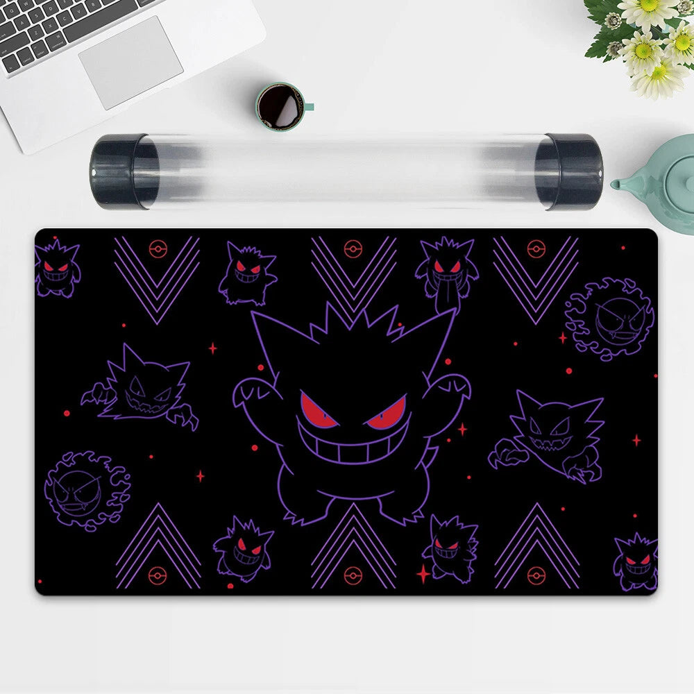 Ygomat Gengar Trading Card Game Custom Playmat PTCG TCG Duel Mat Free Best Tube
