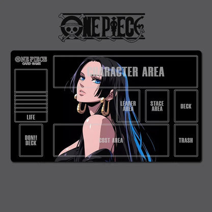 One Piece O-P OPCG TCG CCG Boa Hancock Playmat Trading Card Game DeskMat Mousepad