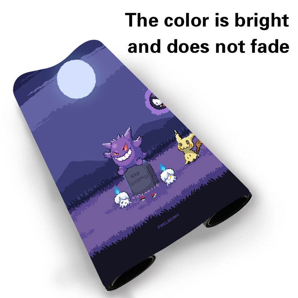 Gengar Mimikyu Litwick Pokemon Table Playmat Card Play Mat TCG CCG Pad Mousepad
