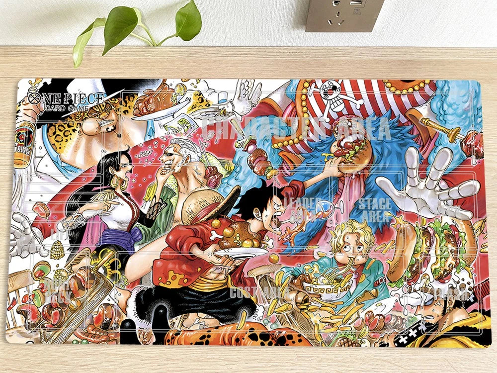 Luffy Boa·Hancock One Piece Table Playmat OPCG TCG CCG Play Mousepad Trading Card Game Deskat