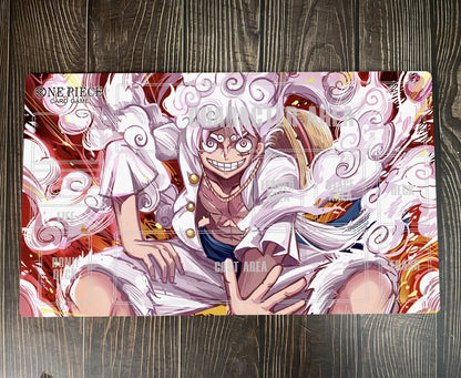 One Piece Monkey D. Luffy Mat Trading Card Game Pad OPCG TCG CCG Duel Playmat OP