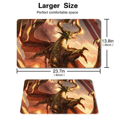 Nicol Bolas, God-Pharaoh - Board Game MTG Playmat Games Mousepad Play Mat of TCG