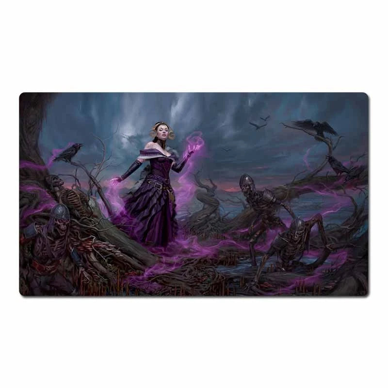 Magic the Gathering Liliana, Death Playmat MTG TCG CCG Pad Trading Card Game Mat