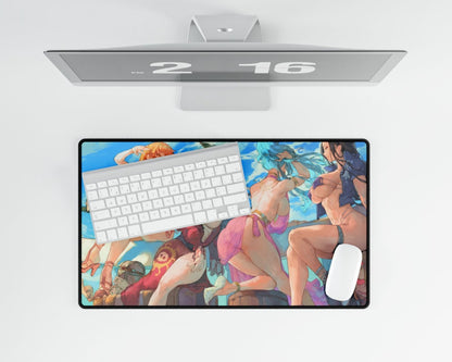 nami, boa, vivi, robin ワンピース One Piece CCG TCG Playmat Desk Mat Gaming Mouse Pad