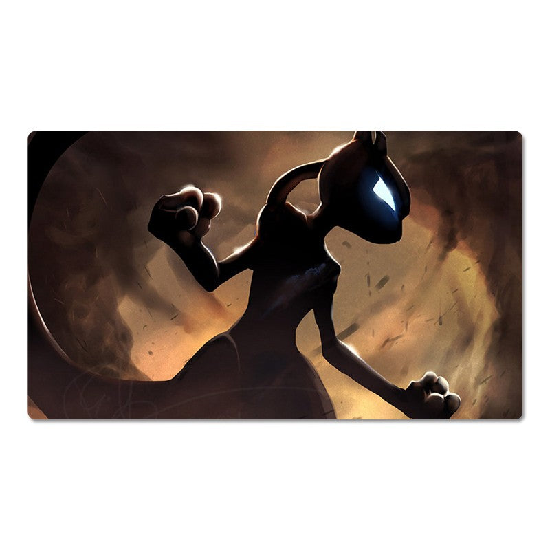 Mewtwo Board Game Pokemon Table Playmat Card Play Mat TCG CCG Pad Mousepad
