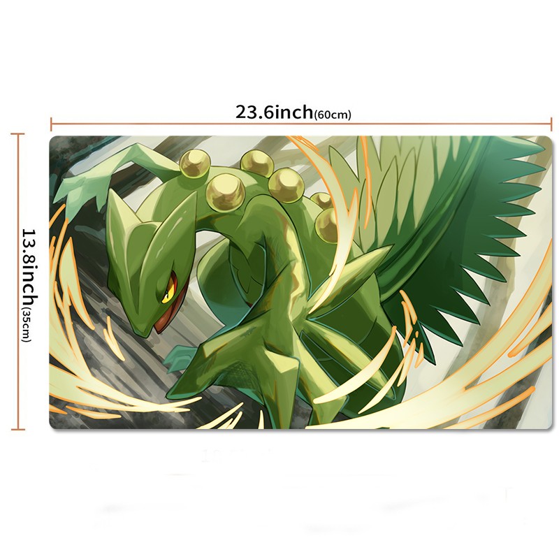 Sceptile Board Game Pokemon Table Playmat TCG CCG Card Game Play Mat Mousepad