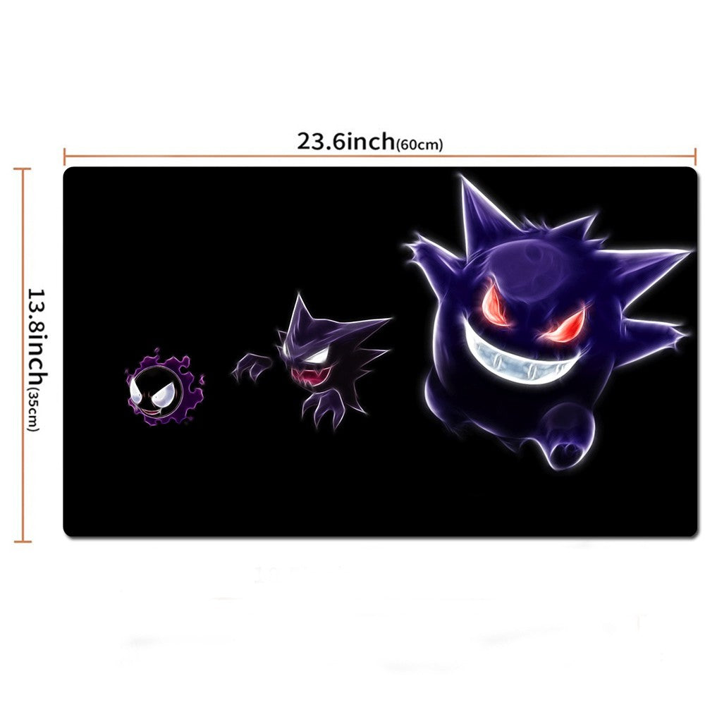 Gengar Board Game Pokemon Table Playmat PTCG TCG CCG Pad Trading Card Games Mat