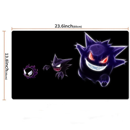 Gengar Board Game Pokemon Table Playmat PTCG TCG CCG Pad Trading Card Games Mat