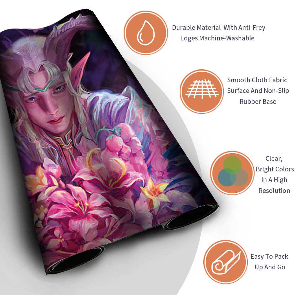 DAWNHAND EULOGIST - MTG Playmat | TCG CCG Card Game Mat | Non-Slip Base