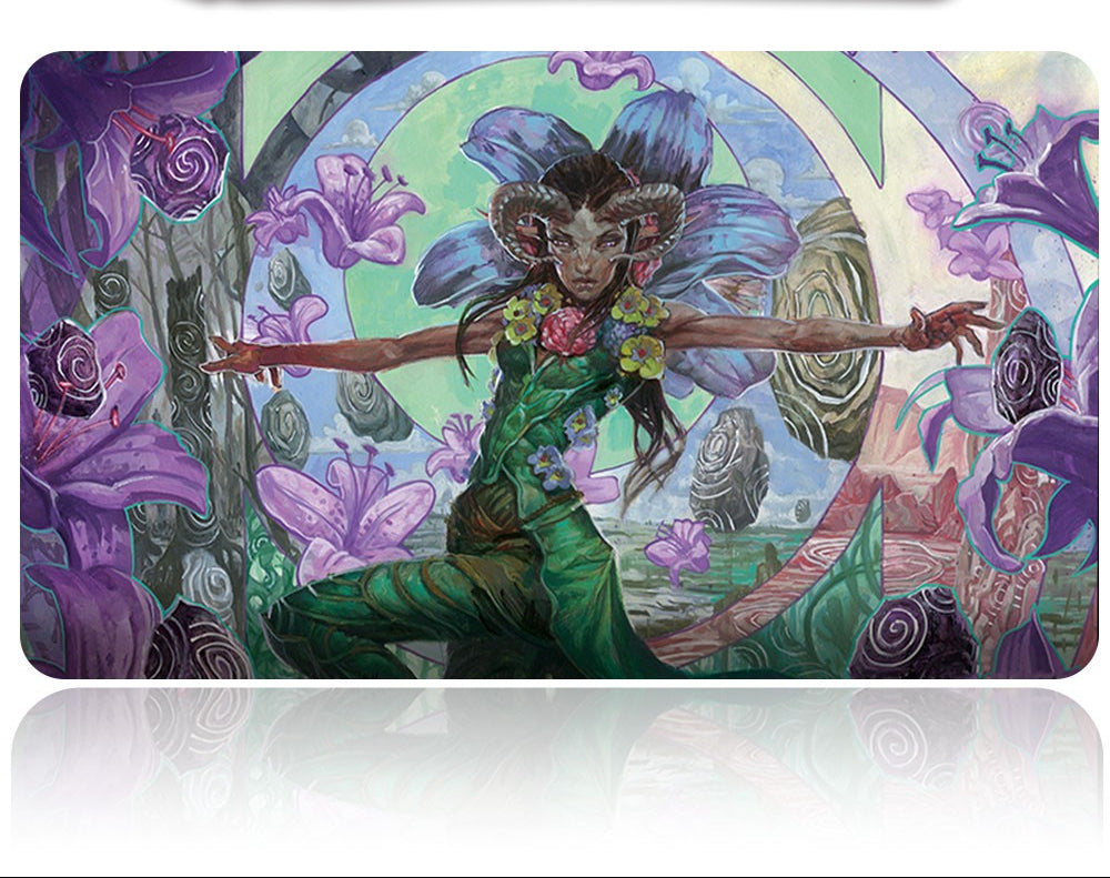 MORNSONG ARIA - MTG Playmat | TCG CCG Card Game Mat | Non-Slip Base